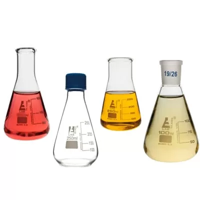 شیشه آلات آزمایشگاهی،ظروف شیشه ای،لوازم شیشه ای آزمایشگاهی،ظروف آزمایشگاهی،ارلن ایسکو،ارلن زیماکس،انواع ارلن