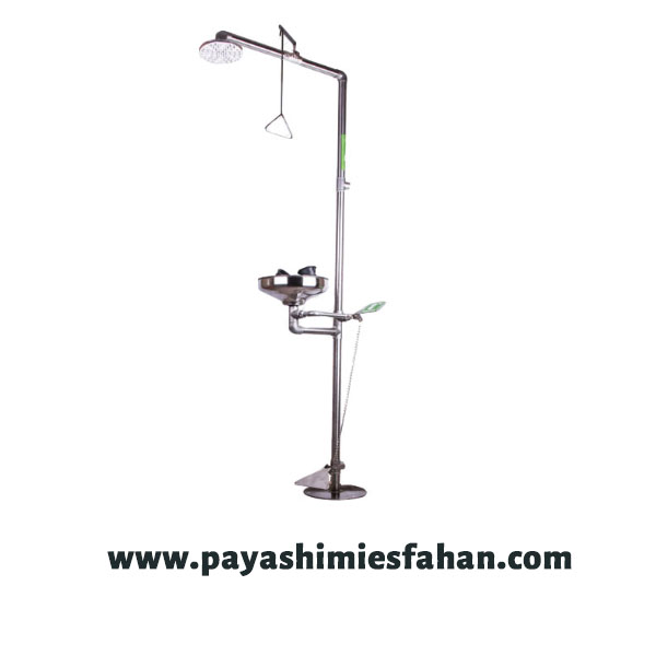 خرید دوش و چشم شوی اضطراری استیل،قیمت دوش و چشم شوی اضطراری گالوانیزه ،فروش دوش و چشم شوی اضطراری استیل